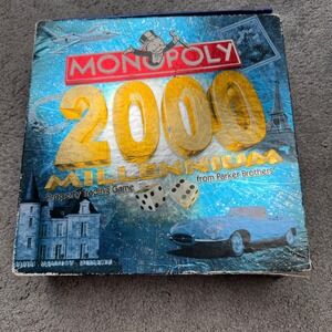 Parker Brothers Monopoly 2000 Millennium Collectors Edition Board Game READ